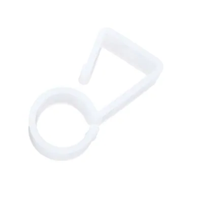 Christmas Gutter Hooks Rope Light 50pk Clear
