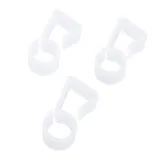 Christmas Gutter Hooks Rope Light 50pk Clear – image 2