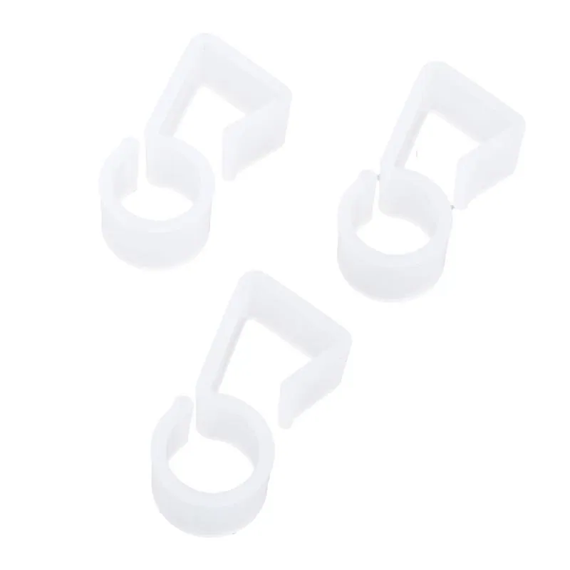Christmas Gutter Hooks Rope Light 50pk Clear – image 2