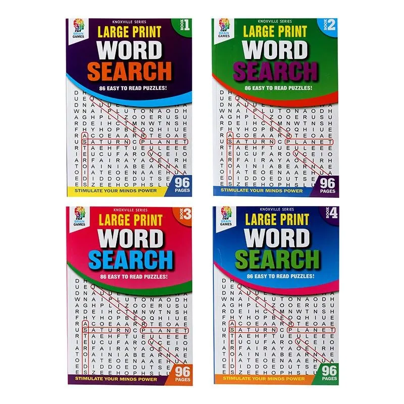 Book Word Search Large Print 96pg A4 – image 4