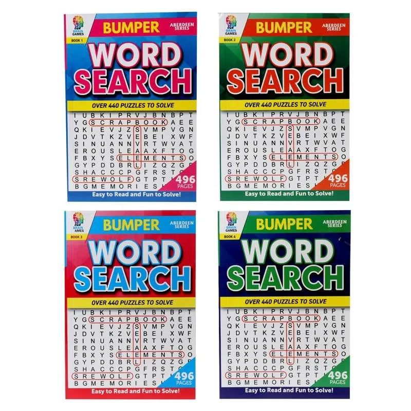 Book Word Search Bumper Large Print 496pg A5 – image 4