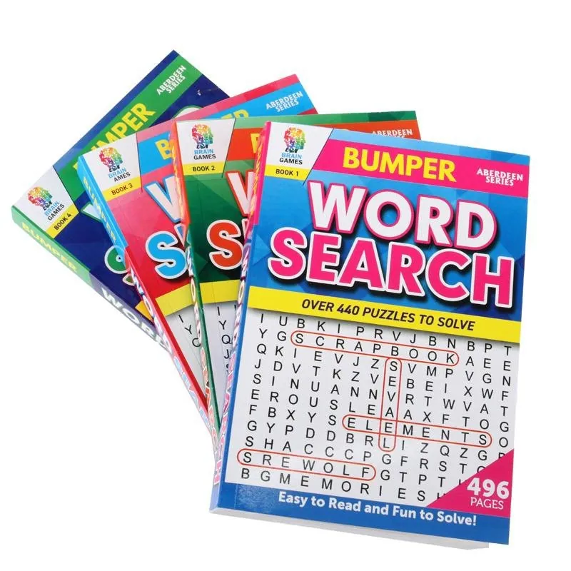 Book Word Search Bumper Large Print 496pg A5 – image 3