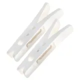 Pegs 50pk Heavy Duty Premium - Plastic - White – image 1