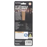 Fairy Lights Bottle Multi Colour 30 LED Battery Operated Copper Wire – image 3