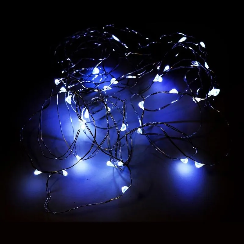 Fairy Lights Bottle Cool White 30 LED Battery Operated Copper Wire – image 2