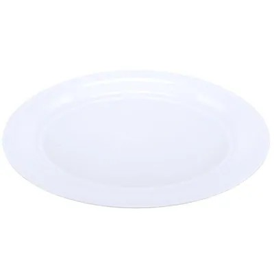 Kitchenware Oval Party Serving Platter 47cm X 36.5cm X 4cm White