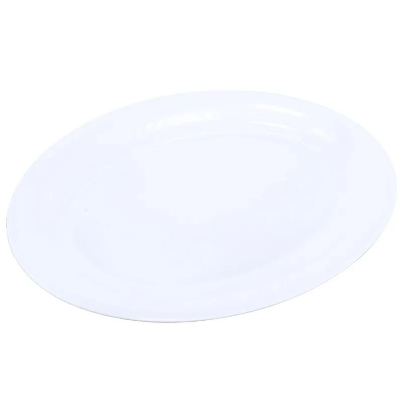 Kitchenware Oval Party Serving Platter 47cm X 36.5cm X 4cm White – image 2