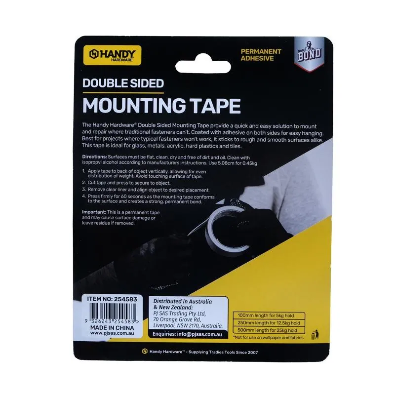 Tape Double Sided Clear Tape Heavy Duty 30mm X 5m – image 3