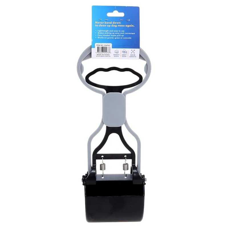 Dog Poop Scooper Grey 28cm X 11cm – image 3
