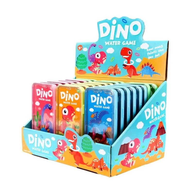 Hand Held Water Skill Game Dinosaur 14.5cm X 7.5cm 4 Assorted Designs – image 3