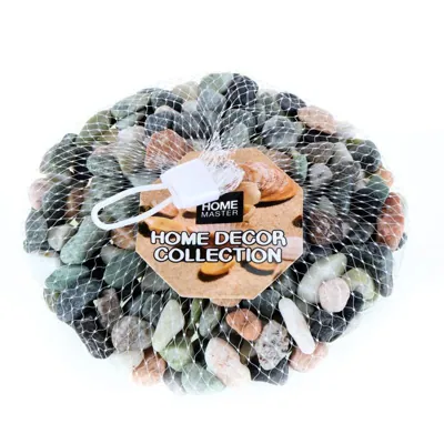 Decorative Pebble Stones-Mixed Colours 500g