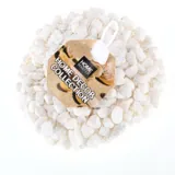 Decorative White Pebble Stones-Small 500g – image 2