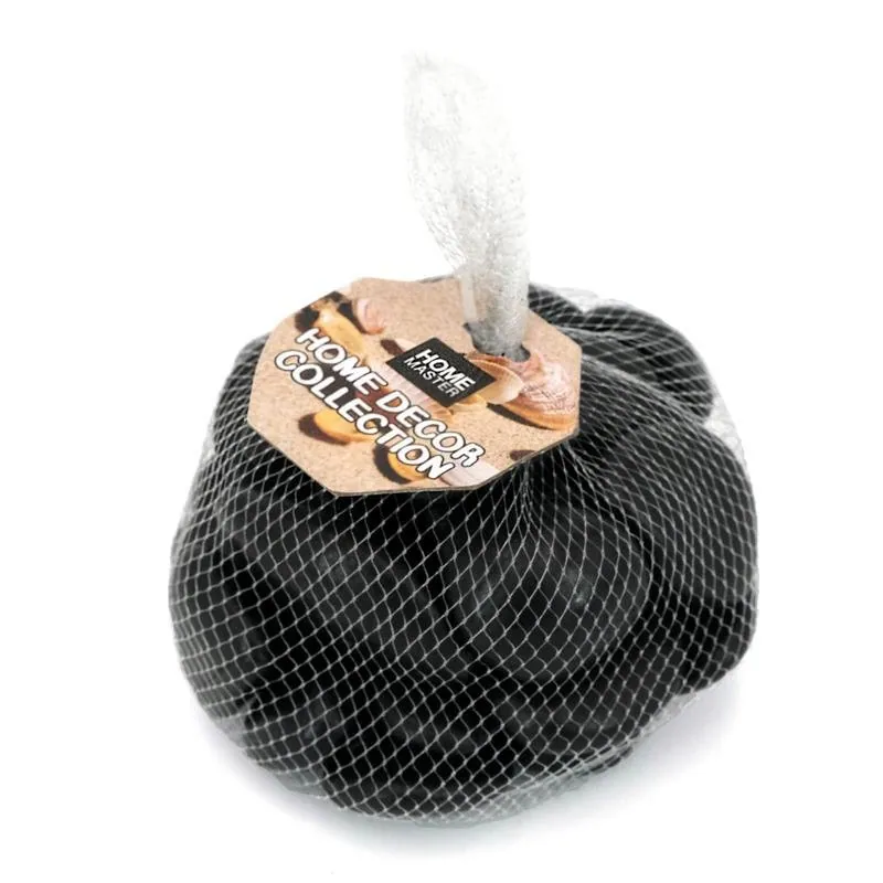 Decorative Black Stones- Melon Seed Shape 800g – image 2