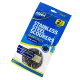 Stainless Steel Scourer 2pk - 80g Per/pc – image 3