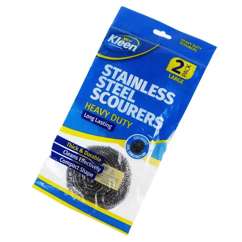 Stainless Steel Scourer 2pk - 80g Per/pc – image 3