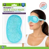 Hot or Cold Gel Bead Eye Mask Compress with Adjustable Strap - Reusable – image 4