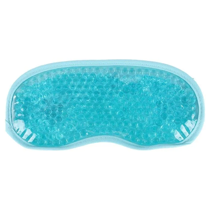 Hot or Cold Gel Bead Eye Mask Compress with Adjustable Strap - Reusable – image 2