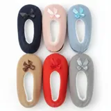 Slippers Womens Footlet Sherpa Lined Fluffy 6 Assorted Colours 2 Sizes: M,l – image 1
