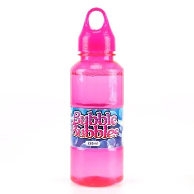Bubble Solution 228ml - Pink, Blue, Yellow, Green