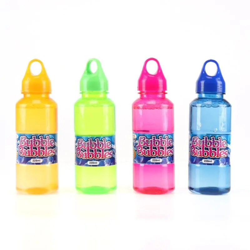 Bubble Solution 228ml - Pink, Blue, Yellow, Green – image 3
