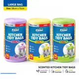 Garbage Bags Assorted Scents Kitchen Tidy 35l - 96pk - 58cm X 71cm - Lavender, Lemon, Lime – image 3