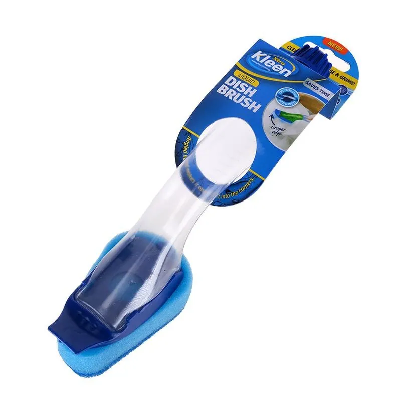 Dish Sponge & Scourer with Soap Dispensing Handle – image 3