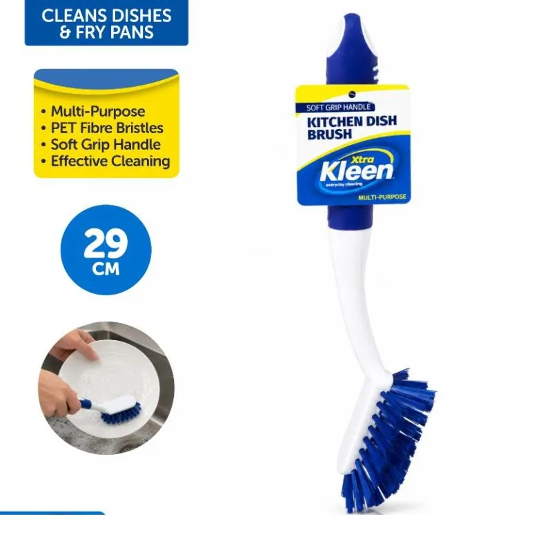 Radial Dish Brush with Soft Grip Handle 29cm X 7cm X 6cm – image 4