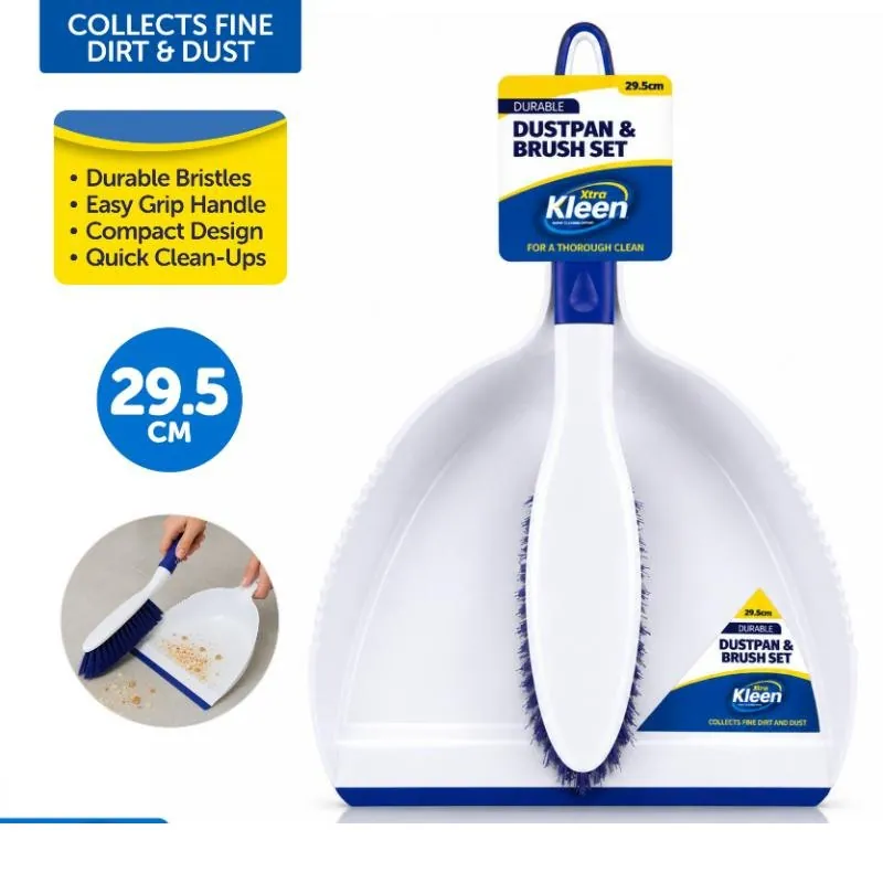 Dustpan and Brush Set - (Brush: 29.5cm X 4.5cm X 6.7cm) (Pan: 22.3cm X 33.8cm X 8cm) – image 4
