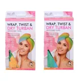 Microfibre Wrap, Twist and Dry Turban Towel – image 1