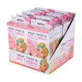 Microfibre Wrap, Twist and Dry Turban Towel – image 3