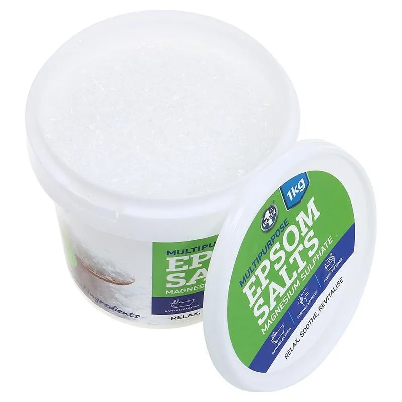 Epsom Salt Natural 1kg – image 2