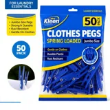 Pegs 50pk Large - Plastic - Blue – image 4