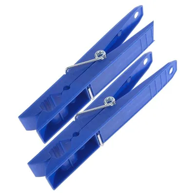 Pegs 50pk Large - Plastic - Blue