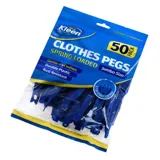 Pegs 50pk Large - Plastic - Blue – image 3