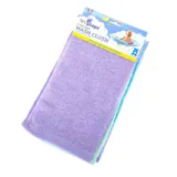 Baby Wash Cloth 5pk 30cm X 30cm Blue, Lime, Purple – image 3
