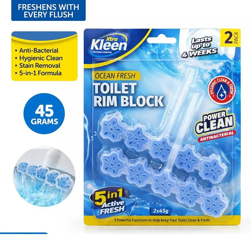 Toilet Rim Clip on Freshener 2pk - Ocean Fresh – image 4