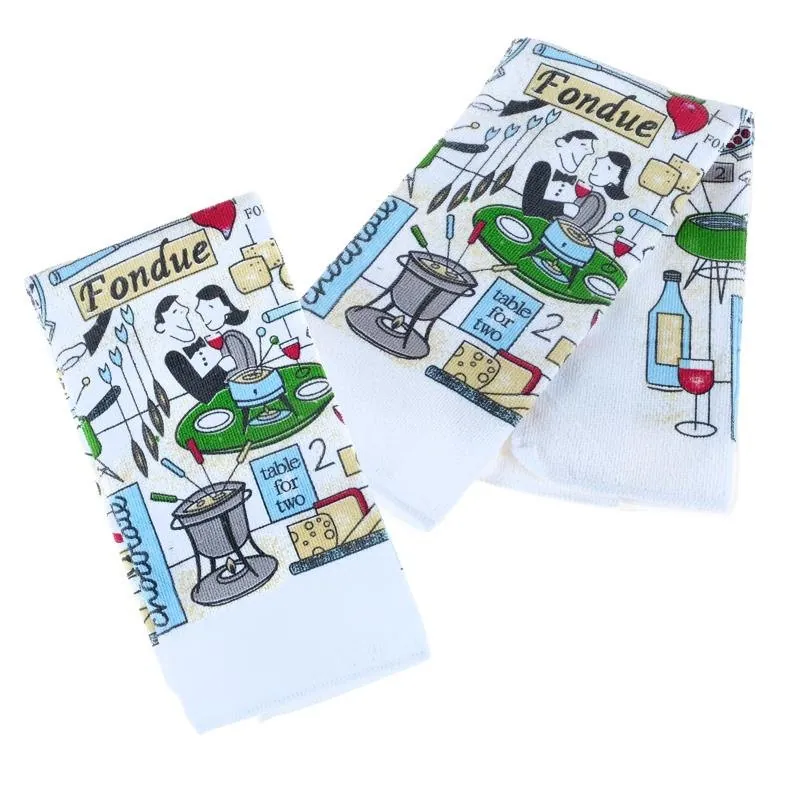 Tea Towel - 6 Assorted Prints 38cm X 62cm (332700, 322717) – image 2