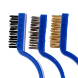Wire Cleaning Brush Set Blue 3 Pack – image 2