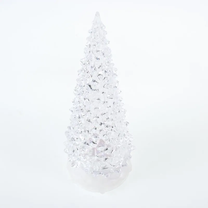 Decorative Light Battery Operated 3D Christmas Tree 25cm Multi Colour 1 Function Requires: 3xAAA (Not Included) – image 3