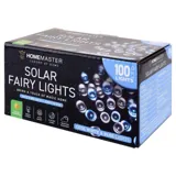 Christmas Fairy Light Solar 100LED 7.5m Total Length Cool White & Blue 2 Functions – image 3