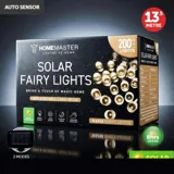 Christmas Fairy Light Solar 200LED 13.5m Total Length Warm White 2 Functions – image 4