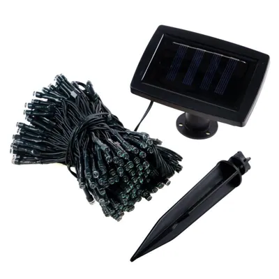 Christmas Fairy Light Solar 200LED 13.5m Total Length Warm White 2 Functions