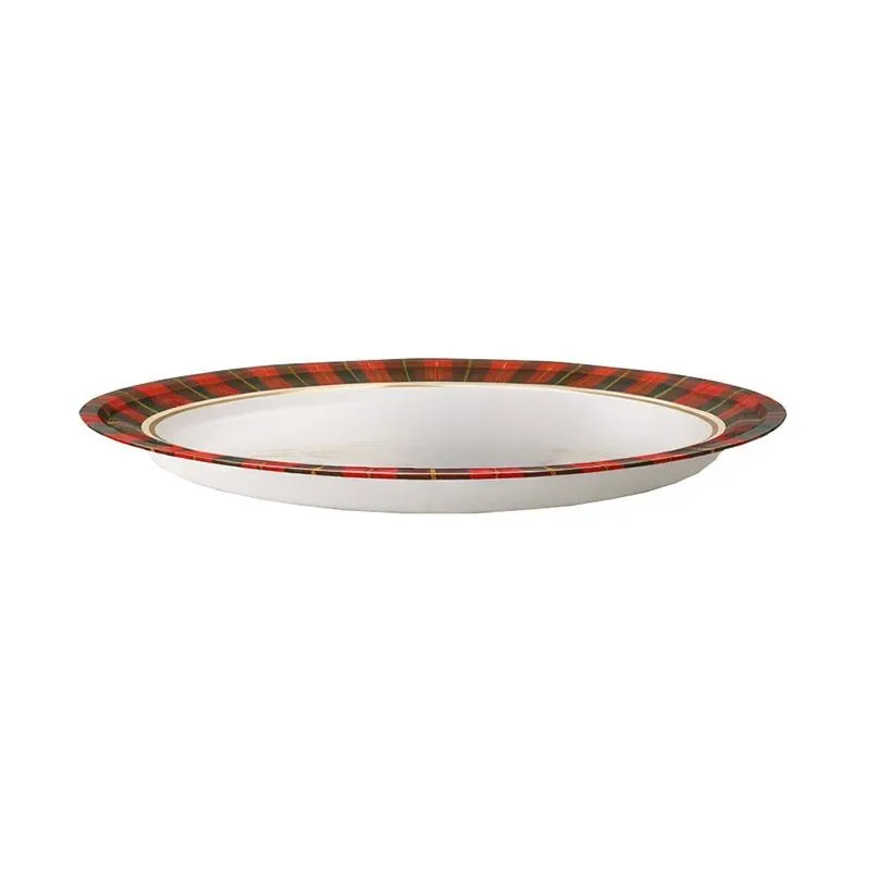 Paper Plates Round Disposable 30pk Small - 17cm Dia Christmas Design – image 2