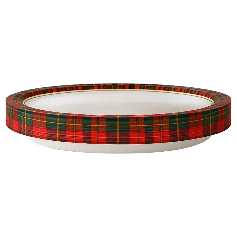 Christmas Paper Plates Oval Disposable 30pk 31cm X 23cm – image 3