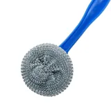 Scourer with Handle Includes 2 Refill Scourers 4pc – image 2