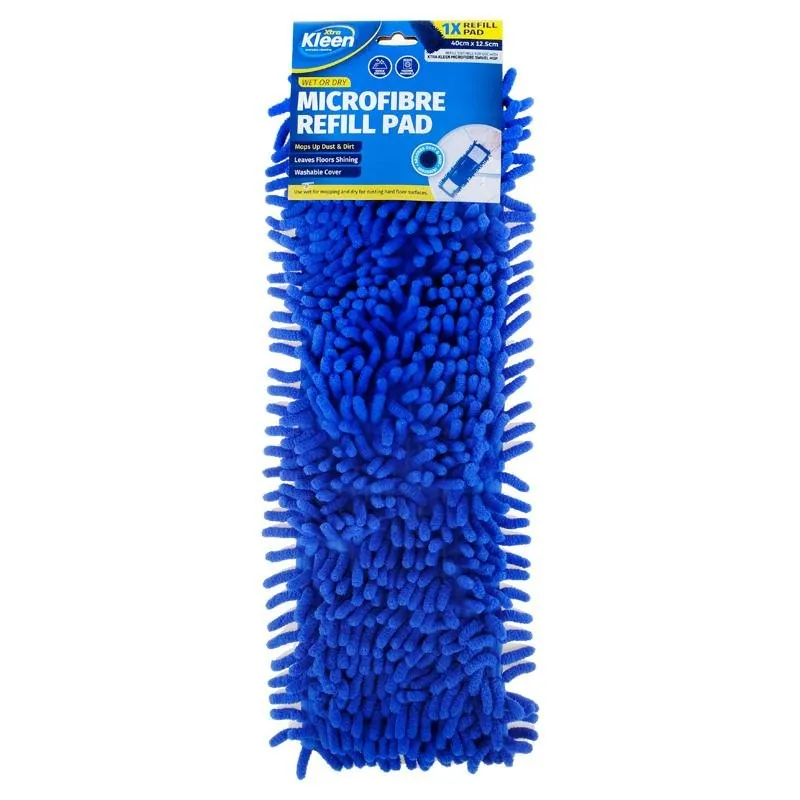 Microfibre Mop Refill Pad 40cm X 12.5cm - Compatible for Use with Item 136827 – image 4
