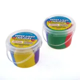 Air Dry Clay Super Light Mixed Colour Tub 150g 2 Assorted Packs: Pack 1 -Light Blue, Bright Yellow, Hot Pink, Purple & Pack 2 - Dark Blue, White, Green, Red – image 3