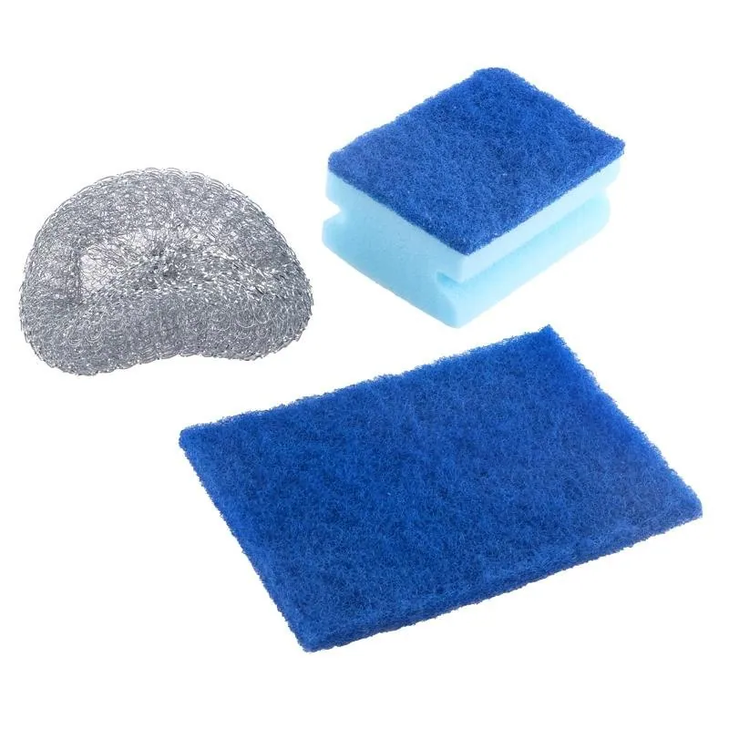 Sponge, Scourer Pad, Steel Wool Value Pack Set - 6pc – image 2
