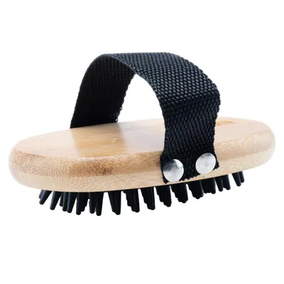 Pet Bamboo Palm Massage Brush 13.5cm X 7cm