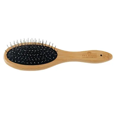 Pet Bamboo Pin Brush 22cm X 6cm X 4.2cm
